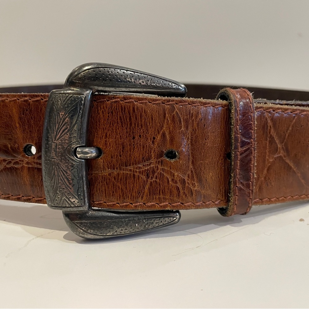 Men’s Vintage Paolo Da Ponte Italian Leather Belt